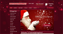 Desktop Screenshot of festivelightingdirect.com.au